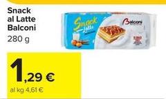 Balconi - Snack Al Latte