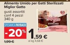 Alimento Umido Per Gatti Sterilizzati