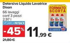 Dixan - Detersivo Liquido Lavatrice