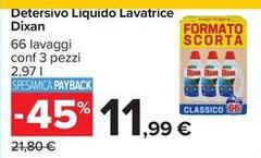 Dixan - Detersivo Liquido Lavatrice