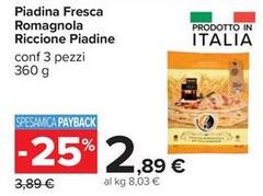 Riccione piadine - Piadina Fresca Romagnola Riccione Piadine