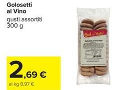 Golosetti Al Vino