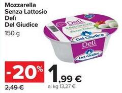Deli - Mozzarella Senza Lattosio