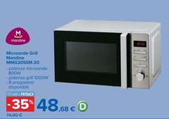 Mandine - Microonde Grill MMG20SSM-20