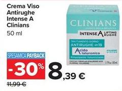 Clinians - Crema Viso Antirughe Intense A