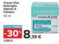 Clinians - Crema Viso Antirughe Intense A