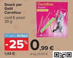 Selection carrefour - Snack Per Gatti