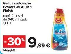 Finish - Gel Lavastoviglie Power Gel All In 1