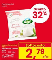 Brimi - Mozzarella Armonia 3 Stz A Mozzarelle Armonia