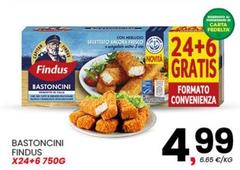 Findus - Bastoncini X24+6