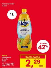 Maya - Olio Di Semi Di Mais