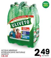 Uliveto - Acqua Minerale Effervescente Naturale