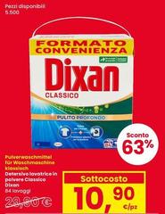 Dixan - Detersivo Lavatrice In c