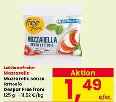 Despar - Mozzarella Senza Lattosio