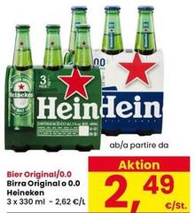 Heineken - Bier Original/0.0 Birra Original O 0.0
