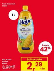 Maya - Olio Di Semi Di Mais