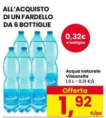 Vitasnella - Acqua Naturale