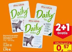 Almo Nature - Bocconcini Per Gatto Daily Natural
