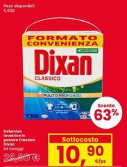 Dixan - Detersivo Lavatrice In Polvere Classico