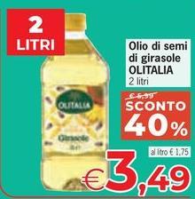 Olitalia - Olio Di Semi Di Girasole