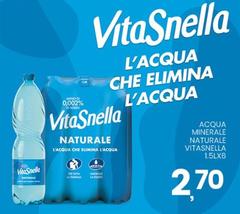 Vitasnella - Acqua Minerale Naturale