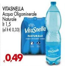 Vitasnella - Acqua Oligominerale Naturale