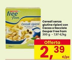 Despar - Cereali Senza Glutine Ripieni Con Cacao E Nocciole