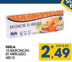 Igela - 15 Bastoncini Di Merluzzo