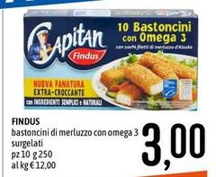 Findus - Bastoncini Di Merluzzo Con Omega 3 Surgelati