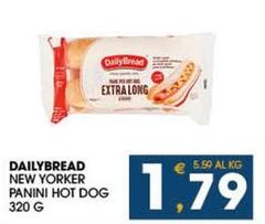 Daily bread - New Yorker Panini Hot Dog