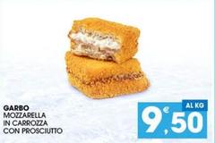 Garbo - Mozzarella In Carrozza Con Prosciutto