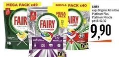 Fairy - Caps Original All In One Platinum Plus Platinum Mixedle