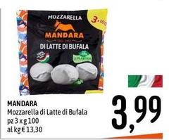 Mandara - Mozzarella Di Latte Di Bufala