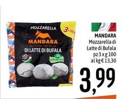 Mandara - Mozzarella Di Latte Di Bufala