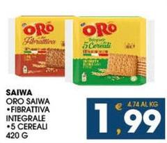 Saiwa - Oro  Fibrattiva Integrale