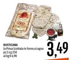 Rusticana - La Pinsa Scottata In Forno A Legna