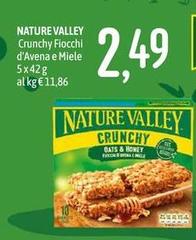 Nature valley - Crunchy Fiocchi D'Avena E Miele