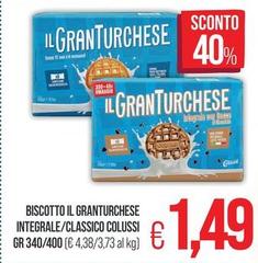Colussi - Biscotto Il Granturchese Integrale/Classico