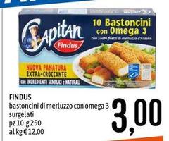 Findus - Bastoncini Di Merluzzo Con Omega 3 Surgelati