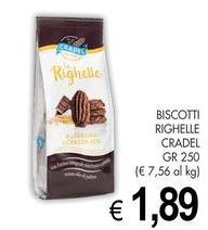Cradel - Biscotti Righelle