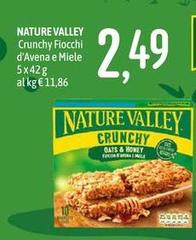 Nature valley - Crunchy Fiocchi D'Avena E Miele