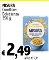 Misura - Cornflakes Dolcesenza