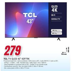TCL - Tv Qled 43