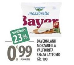 Bayernland - Mozzarella Valfiorita Senza Lattosio
