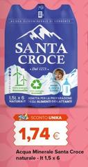 Santa croce - Acqua Minerale Naturale