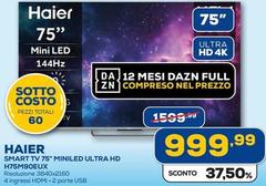 Haier - Smart Tv 75