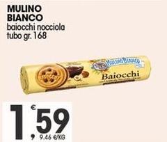 Mulino Bianco - Baiocchi Nocciola Tubo