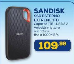 Sandisk - Ssd Esterno Extreme 1tb