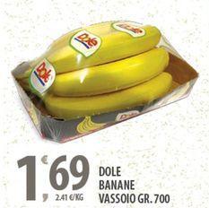 Dole - Banane Vassoio