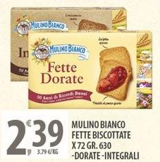 Mulino Bianco - Fette Biscottate